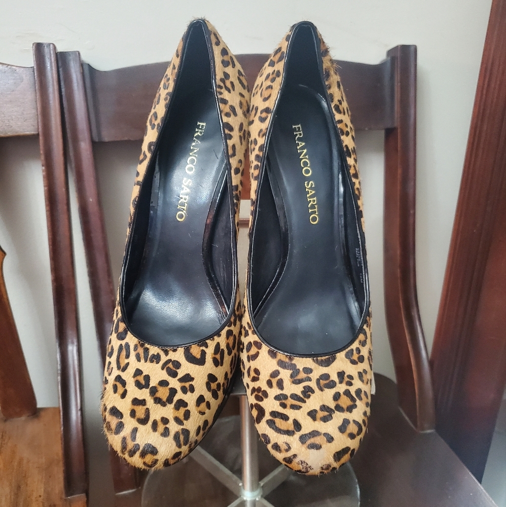 Leopard Print Heels
